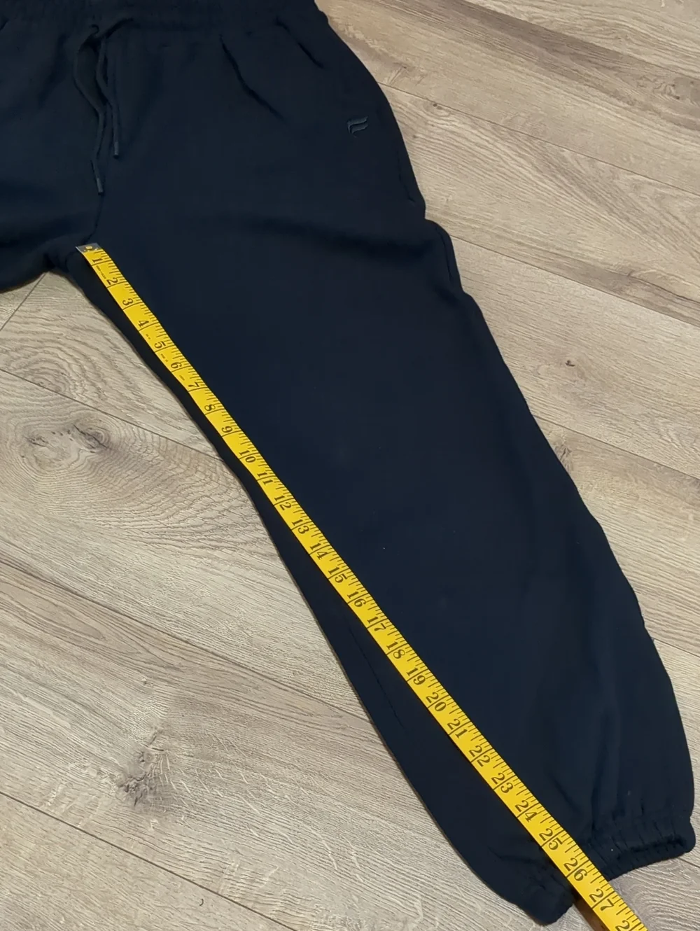 NWT Fabletics Black Sweatpants with Elastic Waistband Women's Small Tall - Picture 8 of 12
